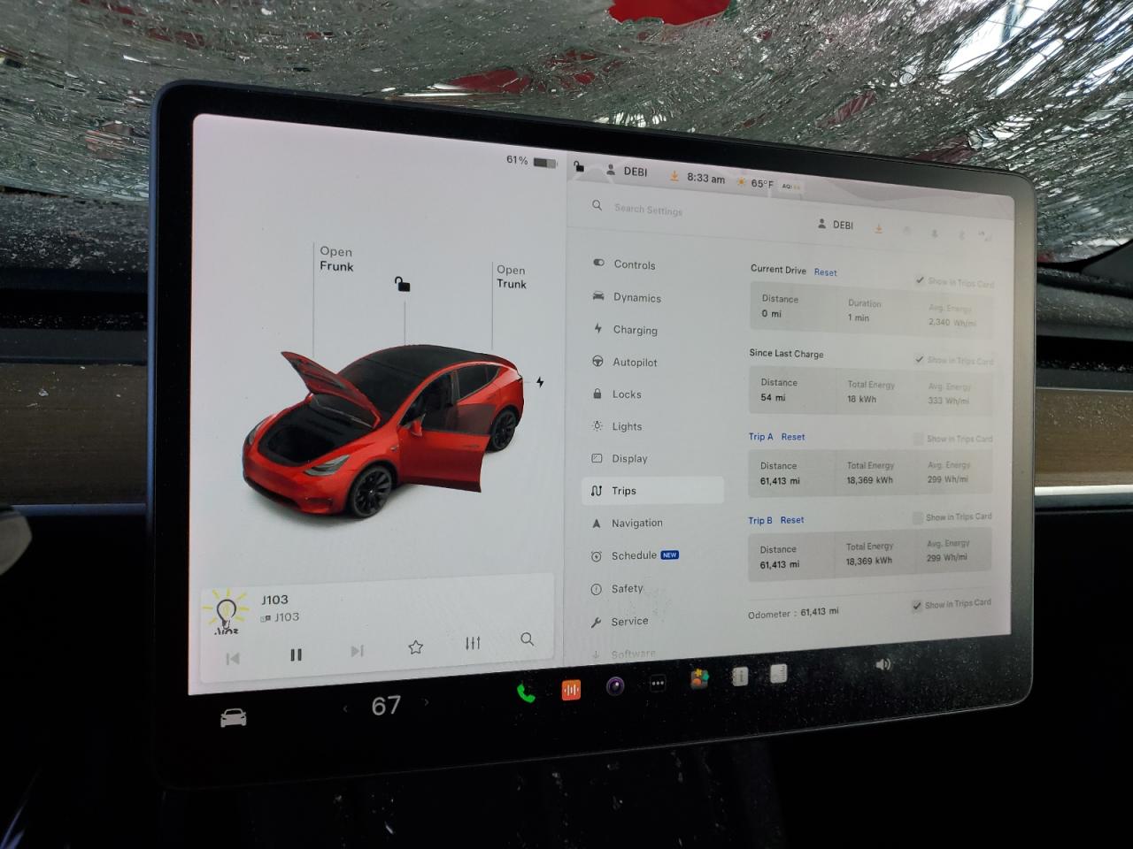 2022 TESLA MODEL Y  VIN:7SAYGDEEXNF315488