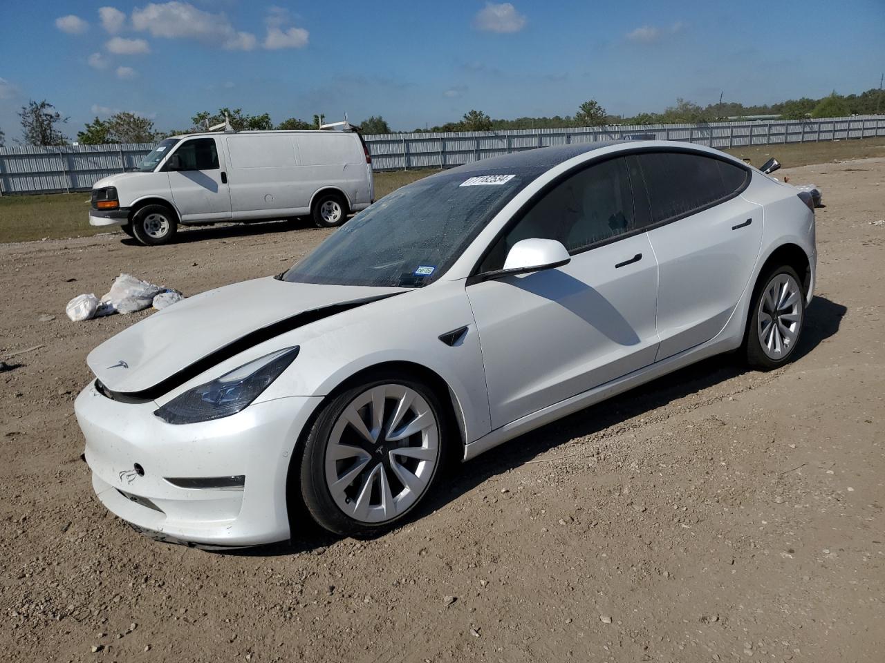 2022 TESLA MODEL 3  VIN:5YJ3E1EB6NF254318