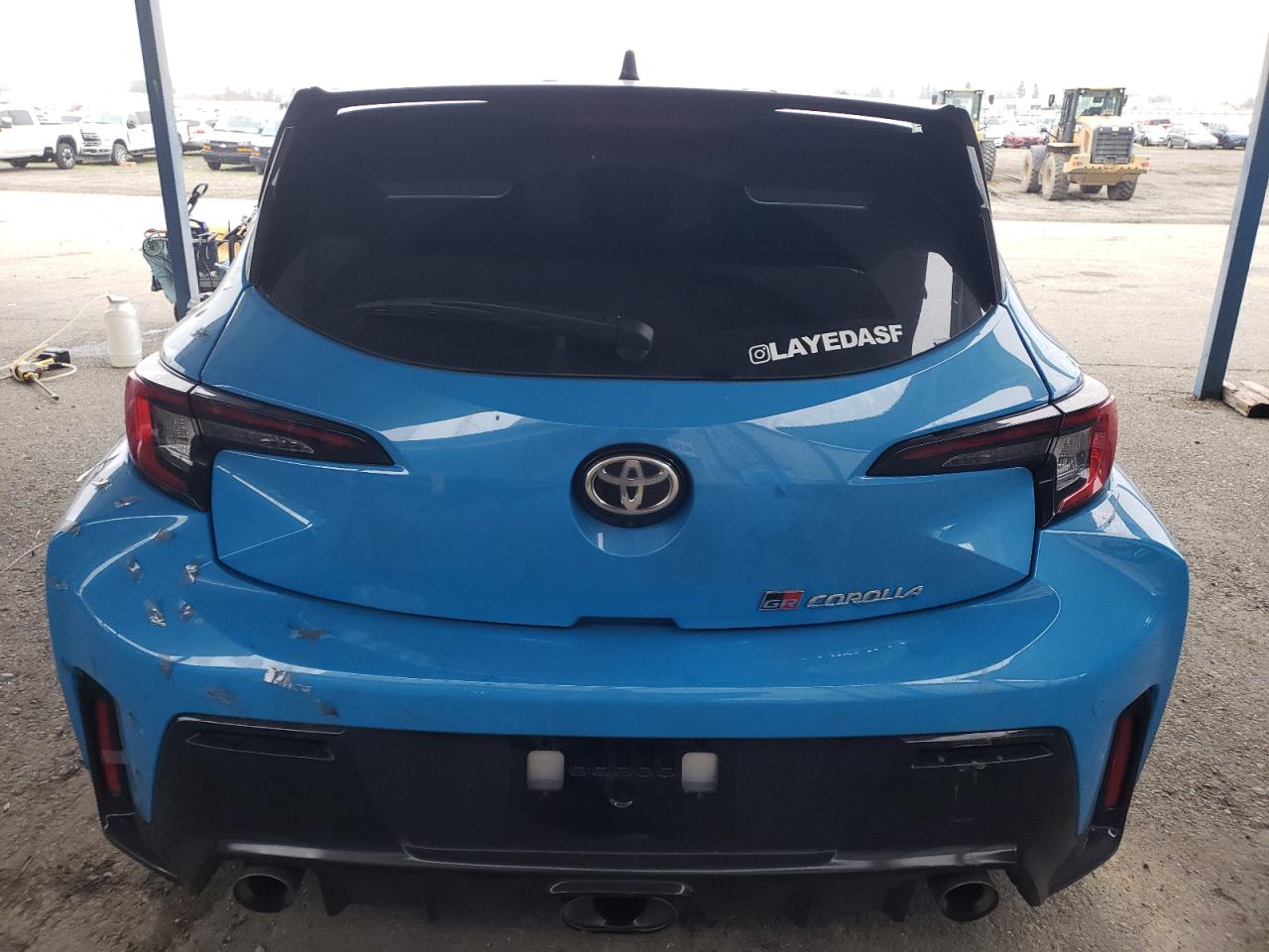 2024 TOYOTA GR COROLLA CORE VIN:JTNABAAE8RA014598