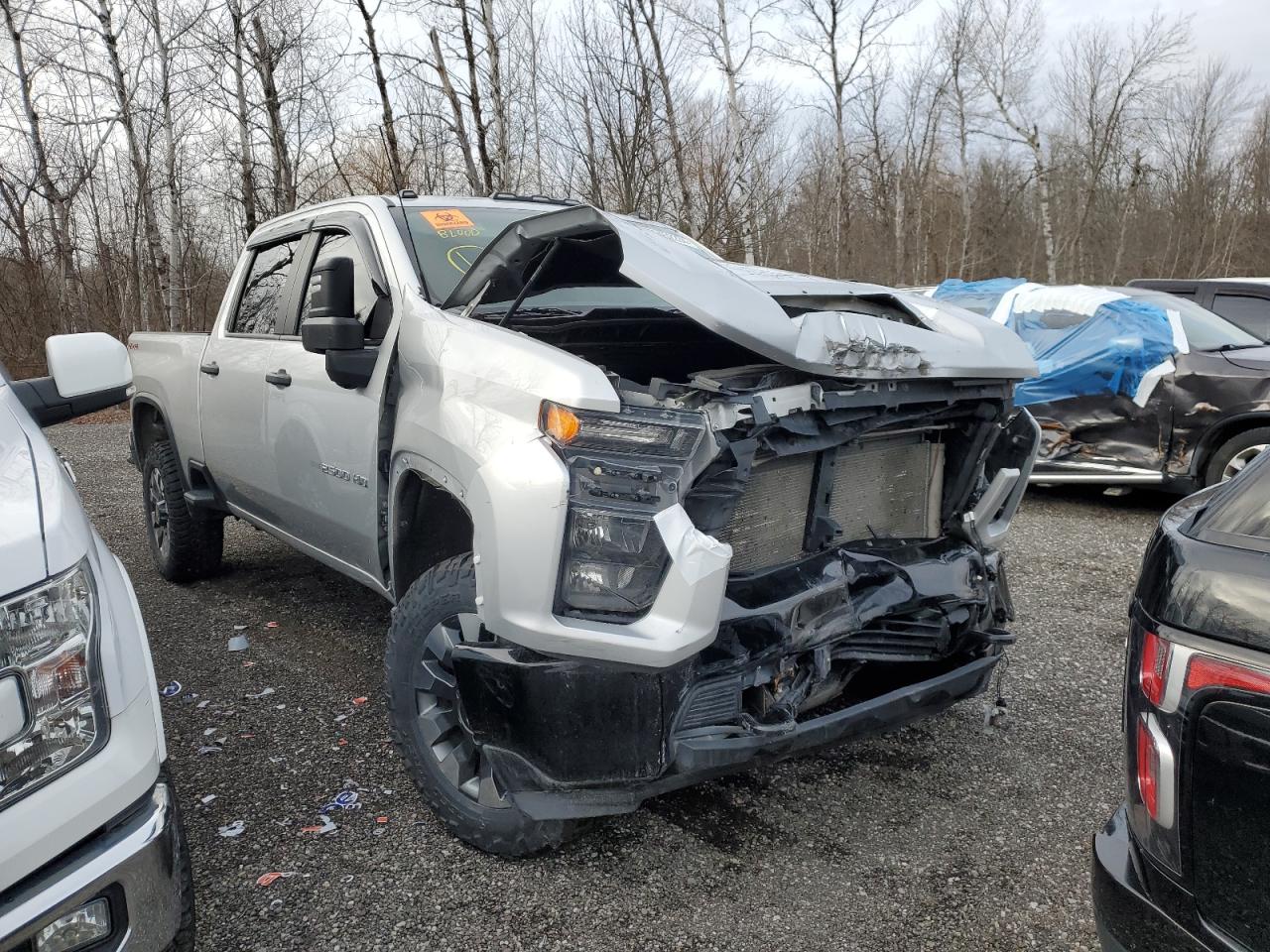 2022 CHEVROLET SILVERADO K2500 CUSTOM VIN:2GC4YME7XN1240191