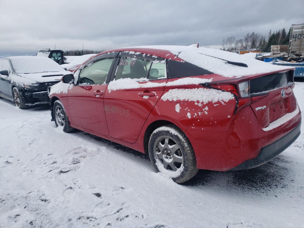2022 TOYOTA PRIUS LE VIN:JTDL9MFU7N3037864