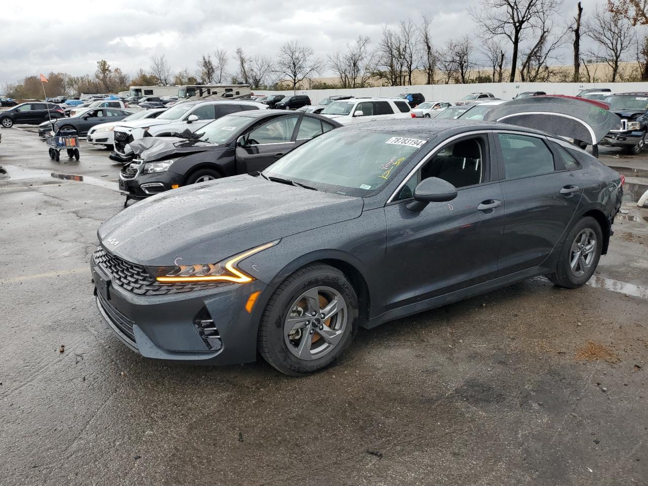 2022 KIA K5 LXS VIN:5XXG14J2XNG135852