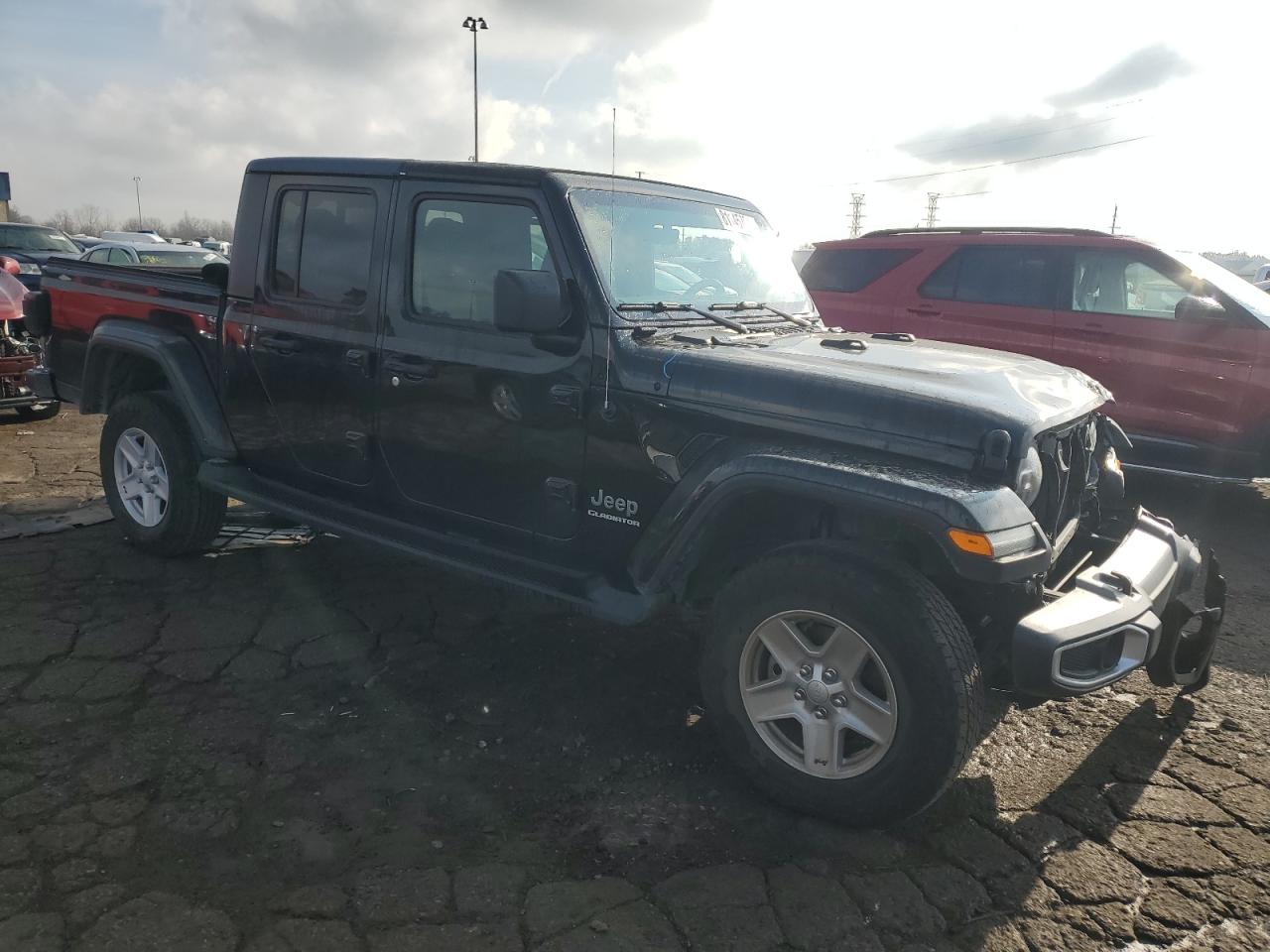 2022 JEEP GLADIATOR OVERLAND VIN:1C6HJTFG0NL100893