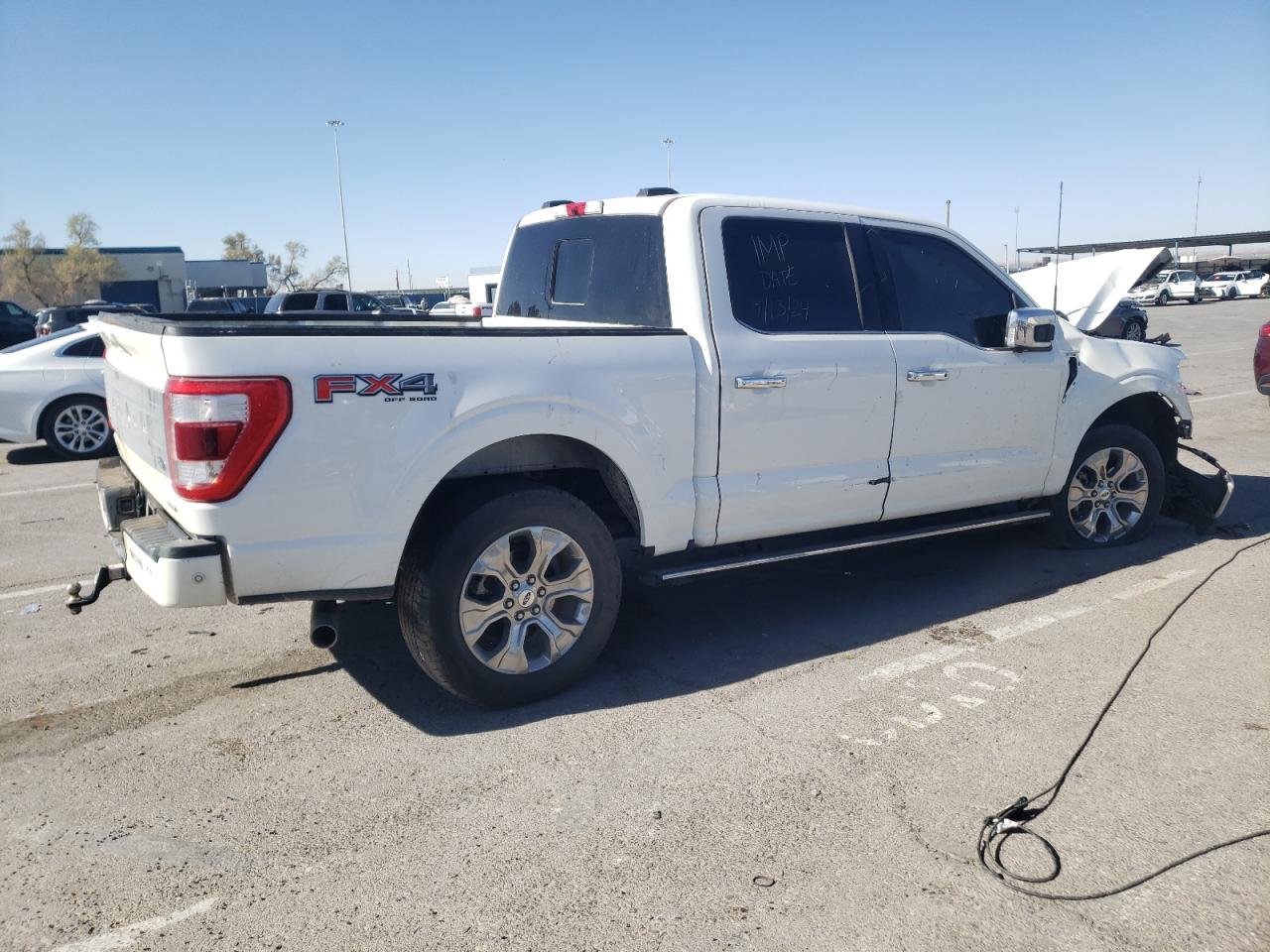 2022 FORD F150 SUPERCREW VIN:1FTFW1E88NFB58197