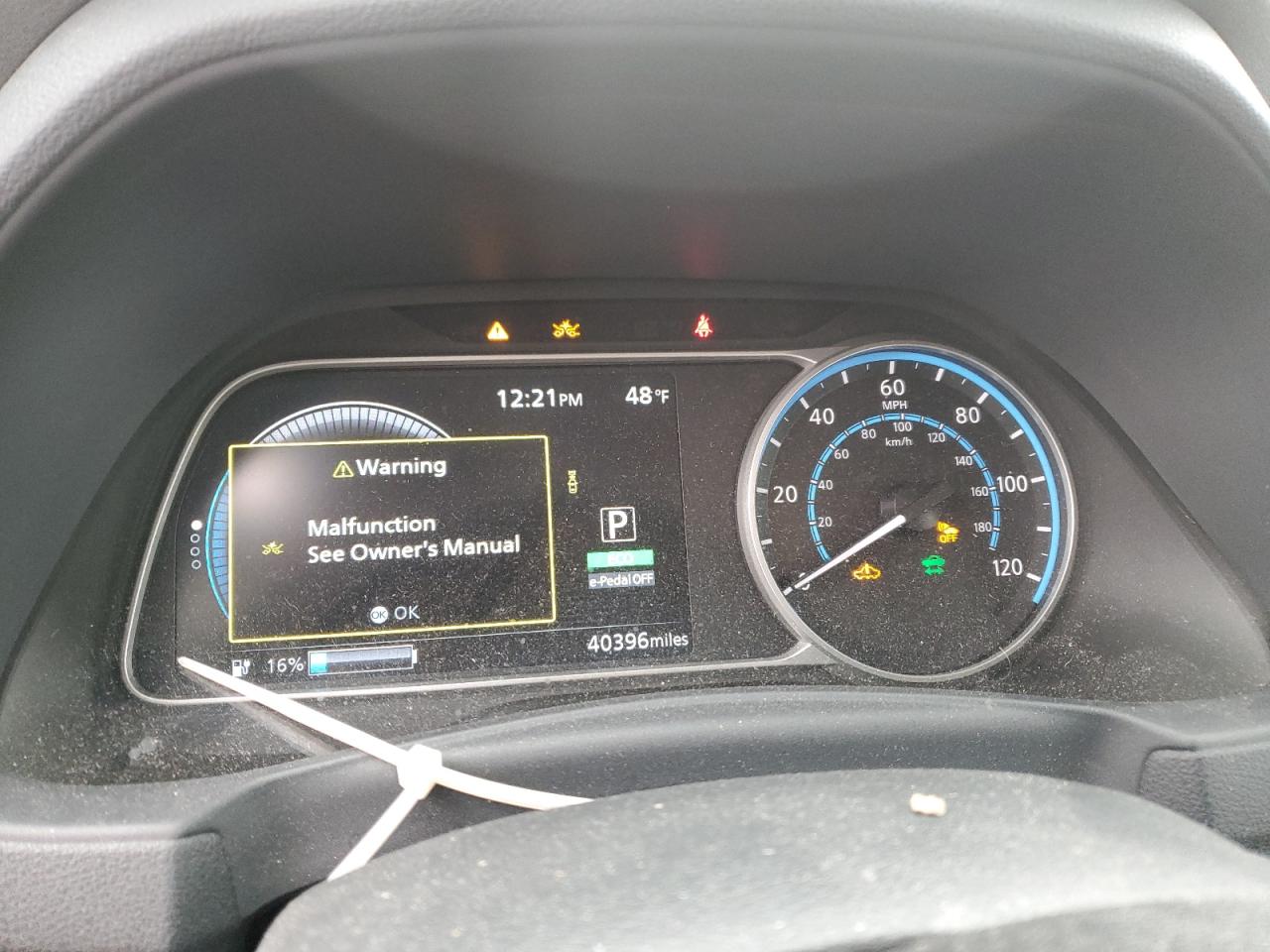 2022 NISSAN LEAF SV VIN:1N4AZ1CV7NC550511