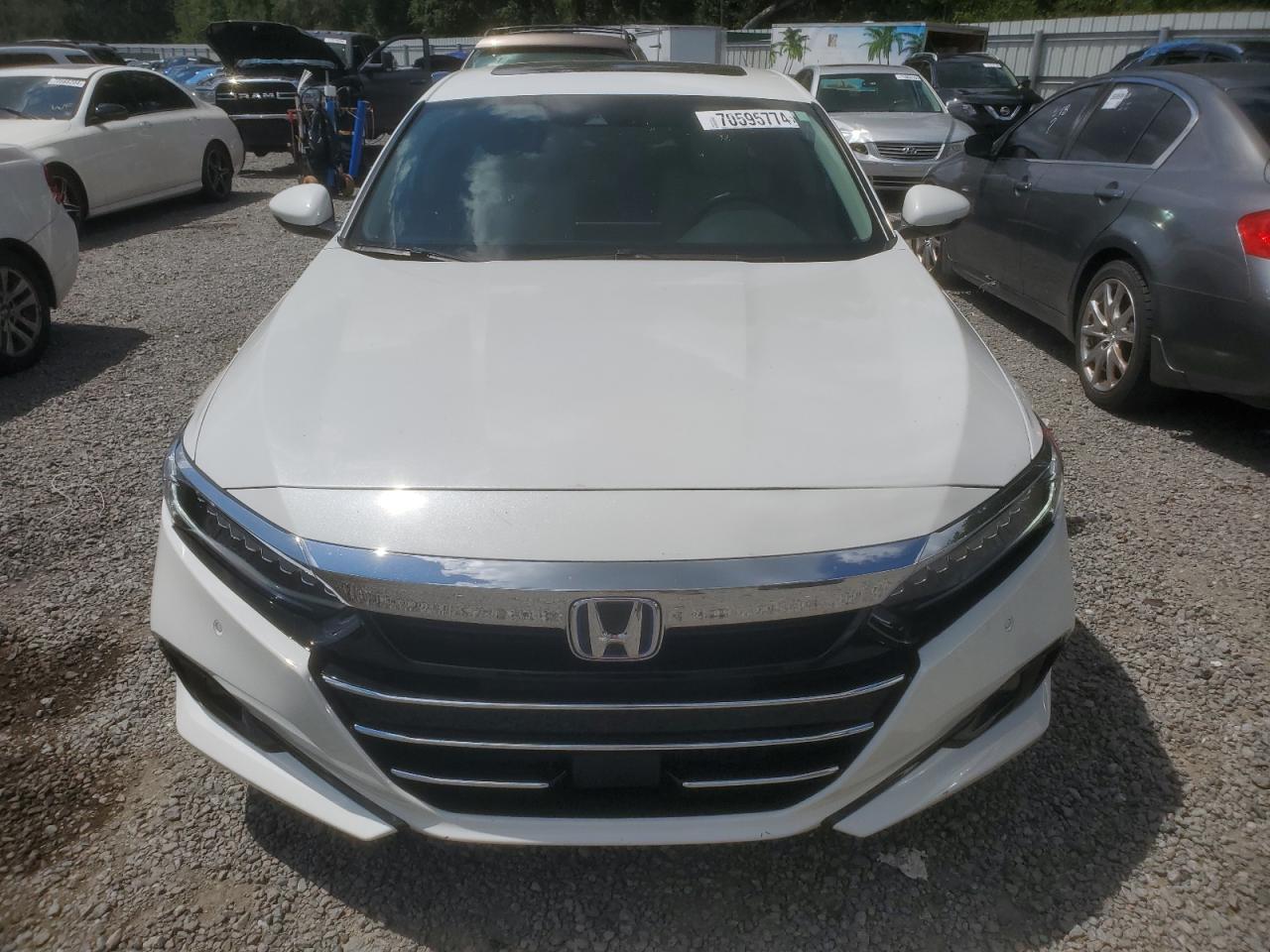 2022 HONDA ACCORD HYBRID EXL VIN:1HGCV3F57NA002902