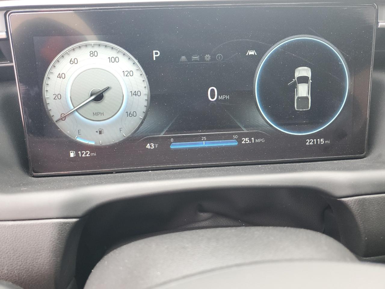 2022 HYUNDAI SANTA CRUZ SEL VIN:5NTJCDAE6NH037868