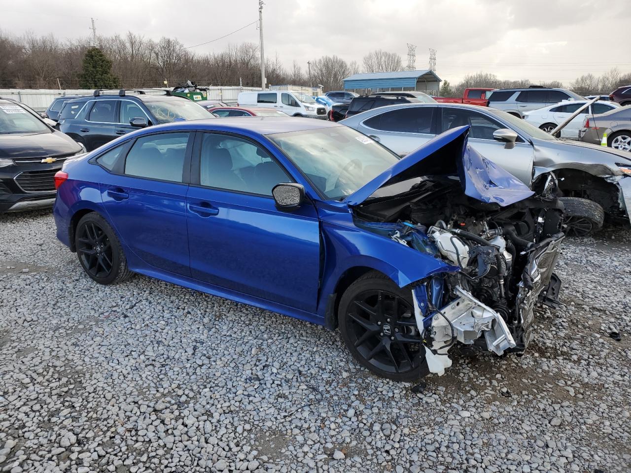 2023 HONDA CIVIC SPORT VIN:2HGFE2F55PH522818