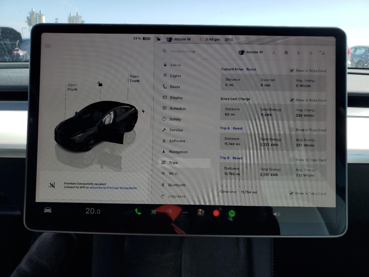 2023 TESLA MODEL 3  VIN:5YJ3E1EA1PF685532