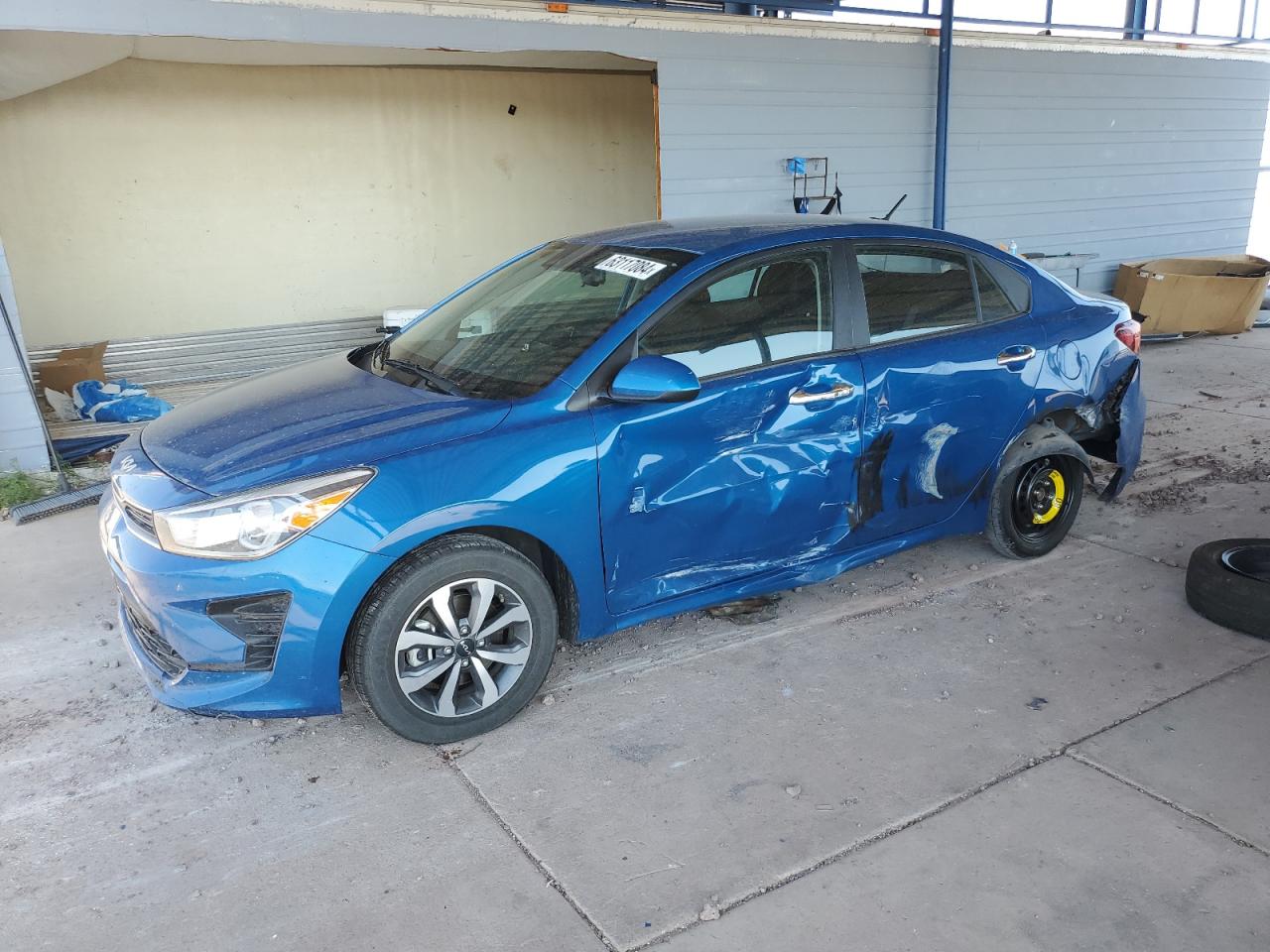 2022 KIA RIO LX VIN:3KPA24AD3NE437657