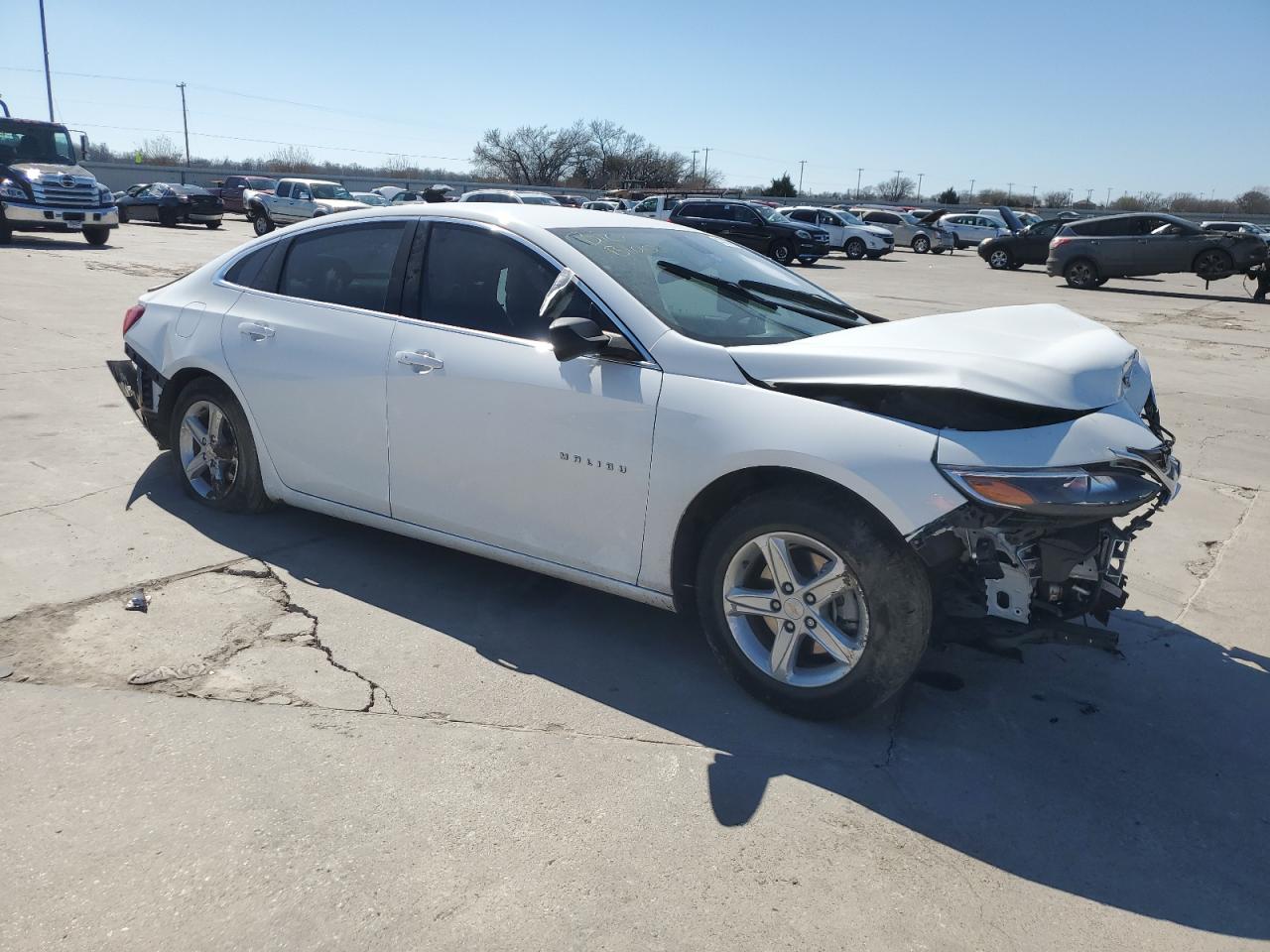 2022 CHEVROLET MALIBU LS VIN:1G1ZB5ST1NF182293