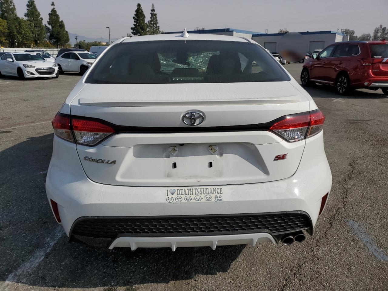 2022 TOYOTA COROLLA SE VIN:JTDS4MCE3N3501806