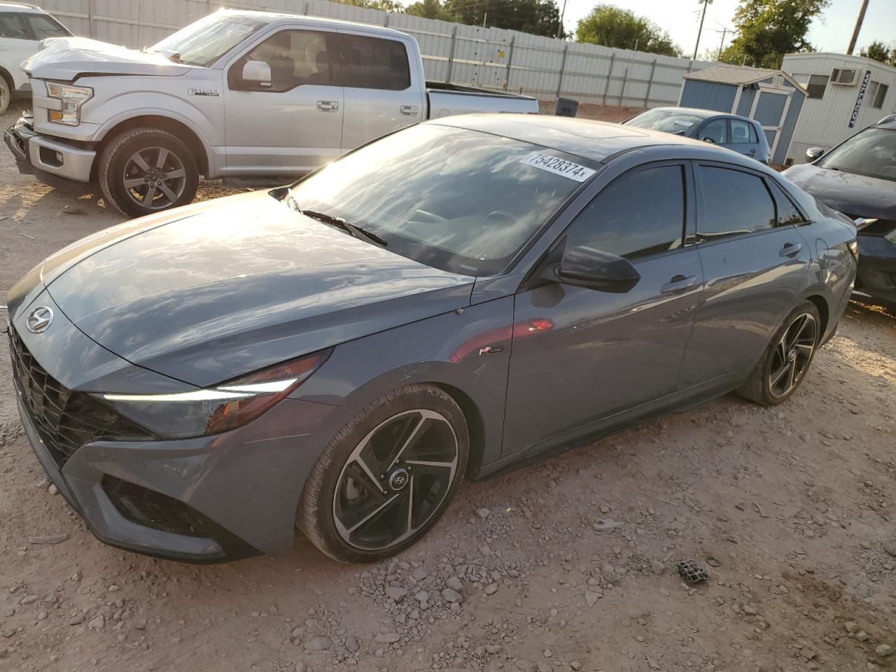 2022 HYUNDAI ELANTRA N LINE VIN:KMHLR4AF8NU326413