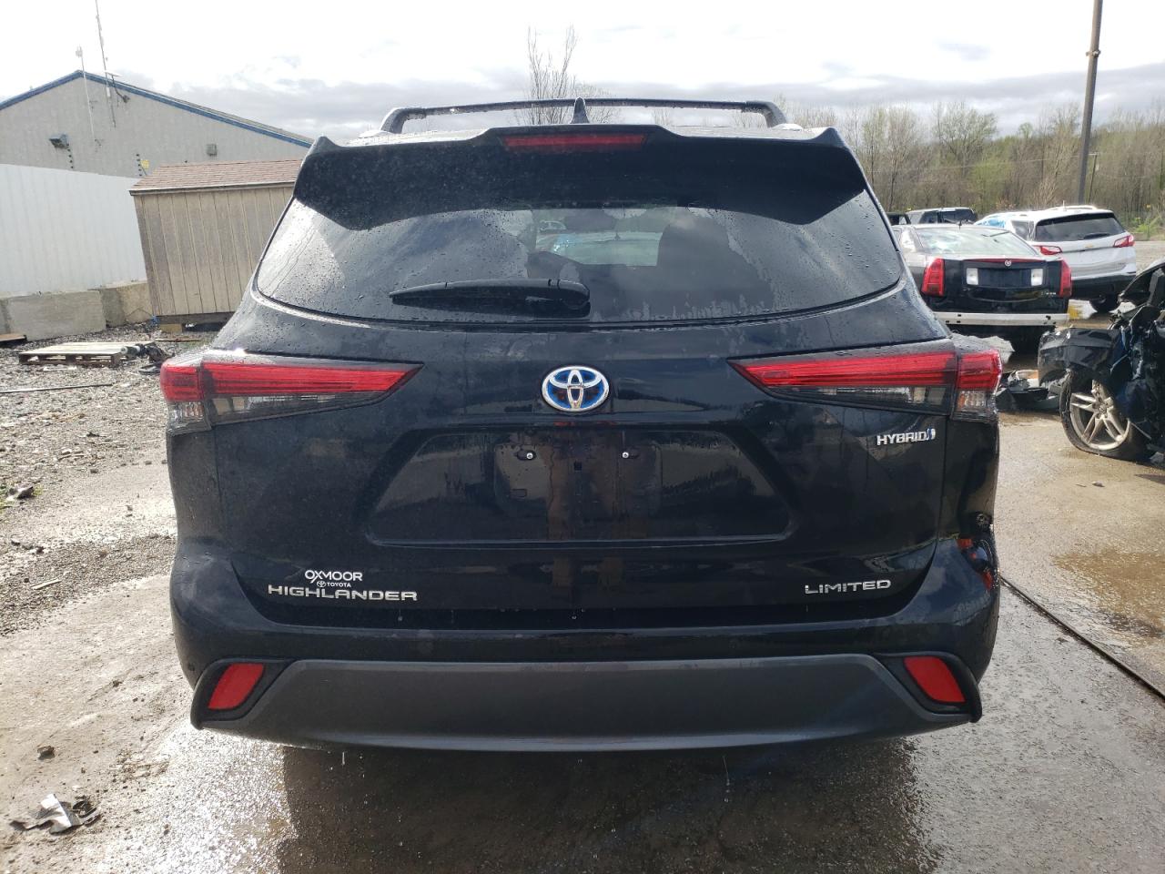 2023 TOYOTA HIGHLANDER HYBRID LIMITED VIN:5TDXBRCHXPS596742