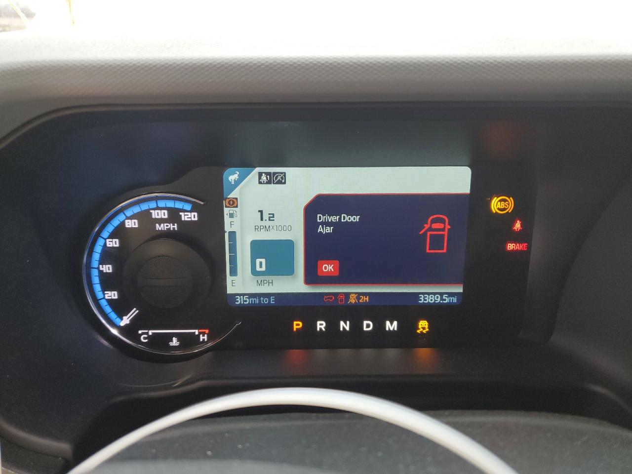 2023 FORD BRONCO BASE VIN:1FMEE5DH6PLC15360