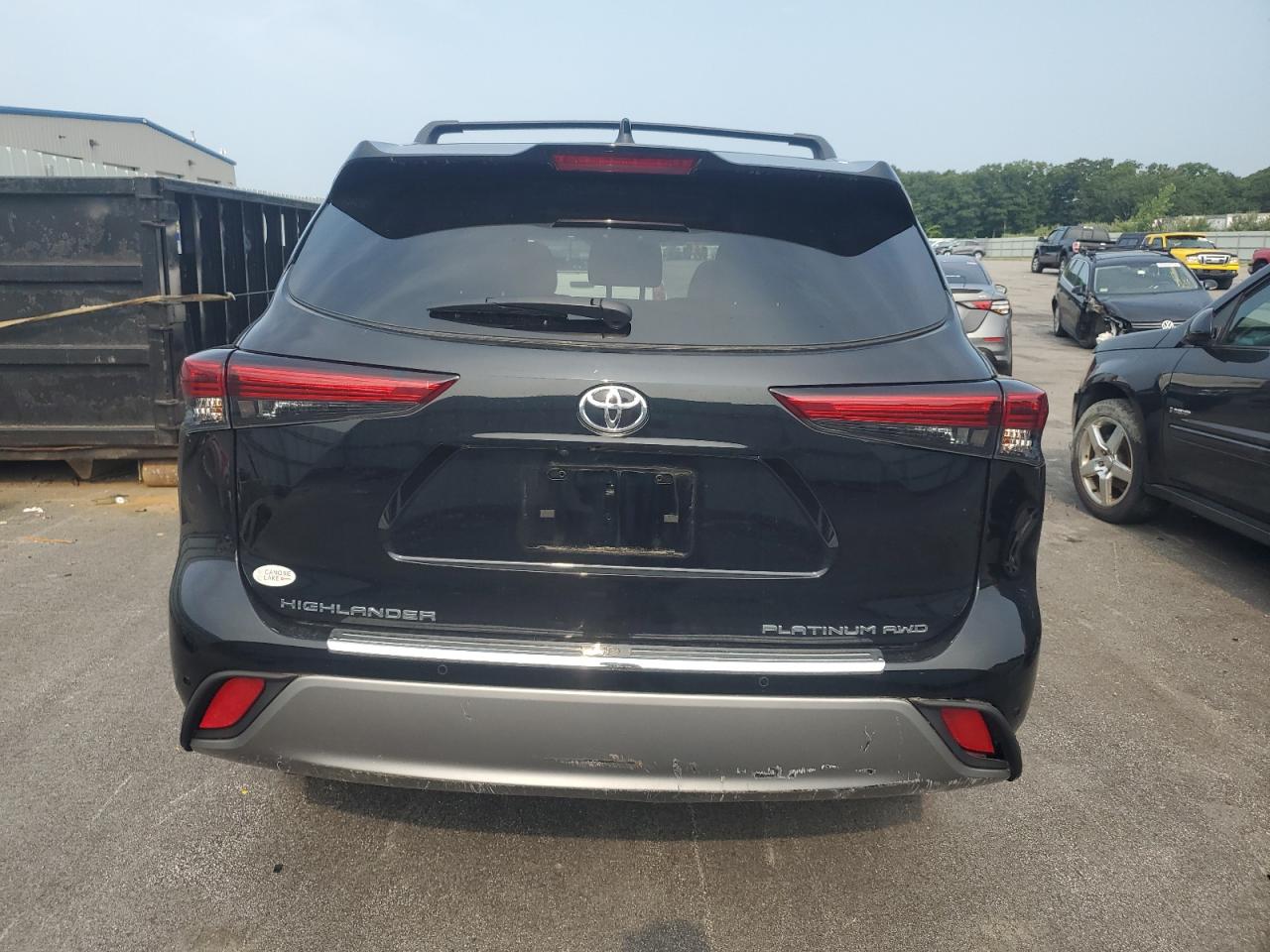 2023 TOYOTA HIGHLANDER L VIN:5TDKDRBH3PS004636
