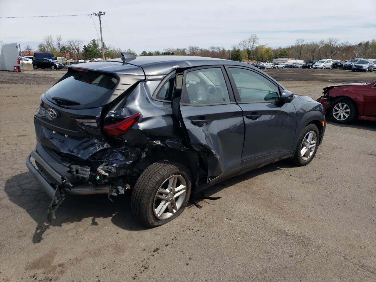 2022 HYUNDAI KONA SEL VIN:KM8K2CAB4NU804284
