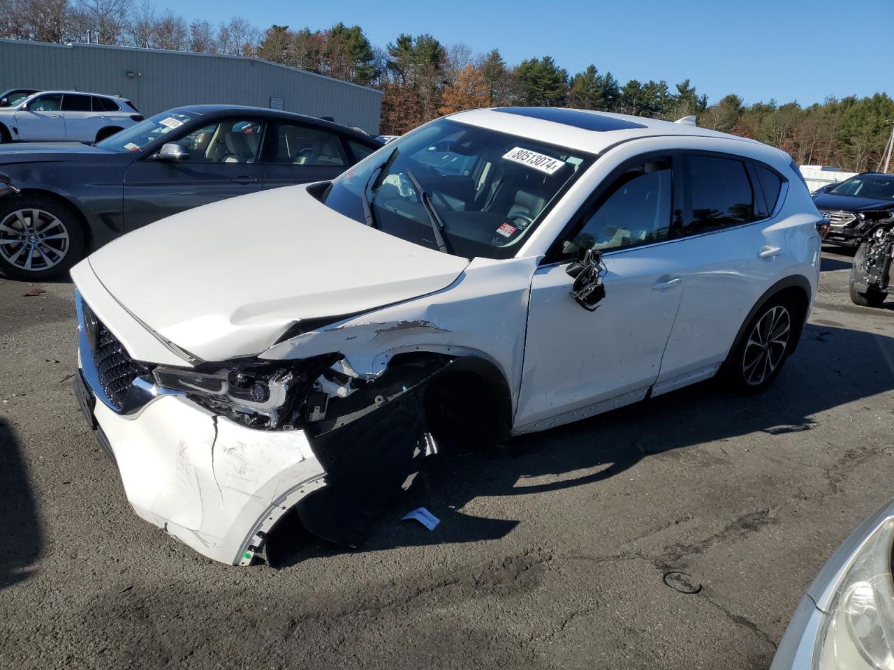 2022 MAZDA CX-5 PREMIUM VIN:JM3KFBDM5N0543665
