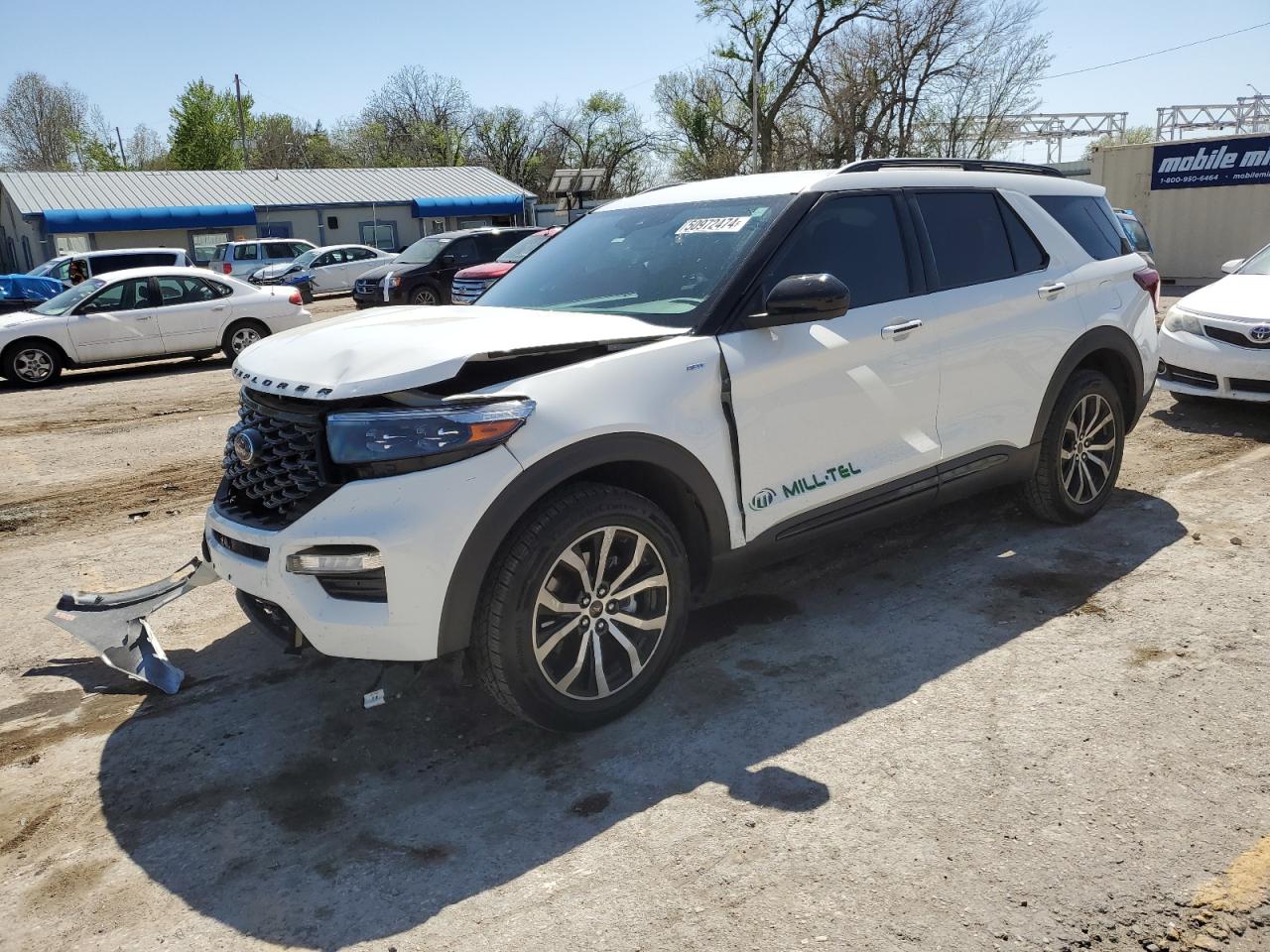 2022 FORD EXPLORER ST-LINE VIN:1FMSK8KH3NGA09953