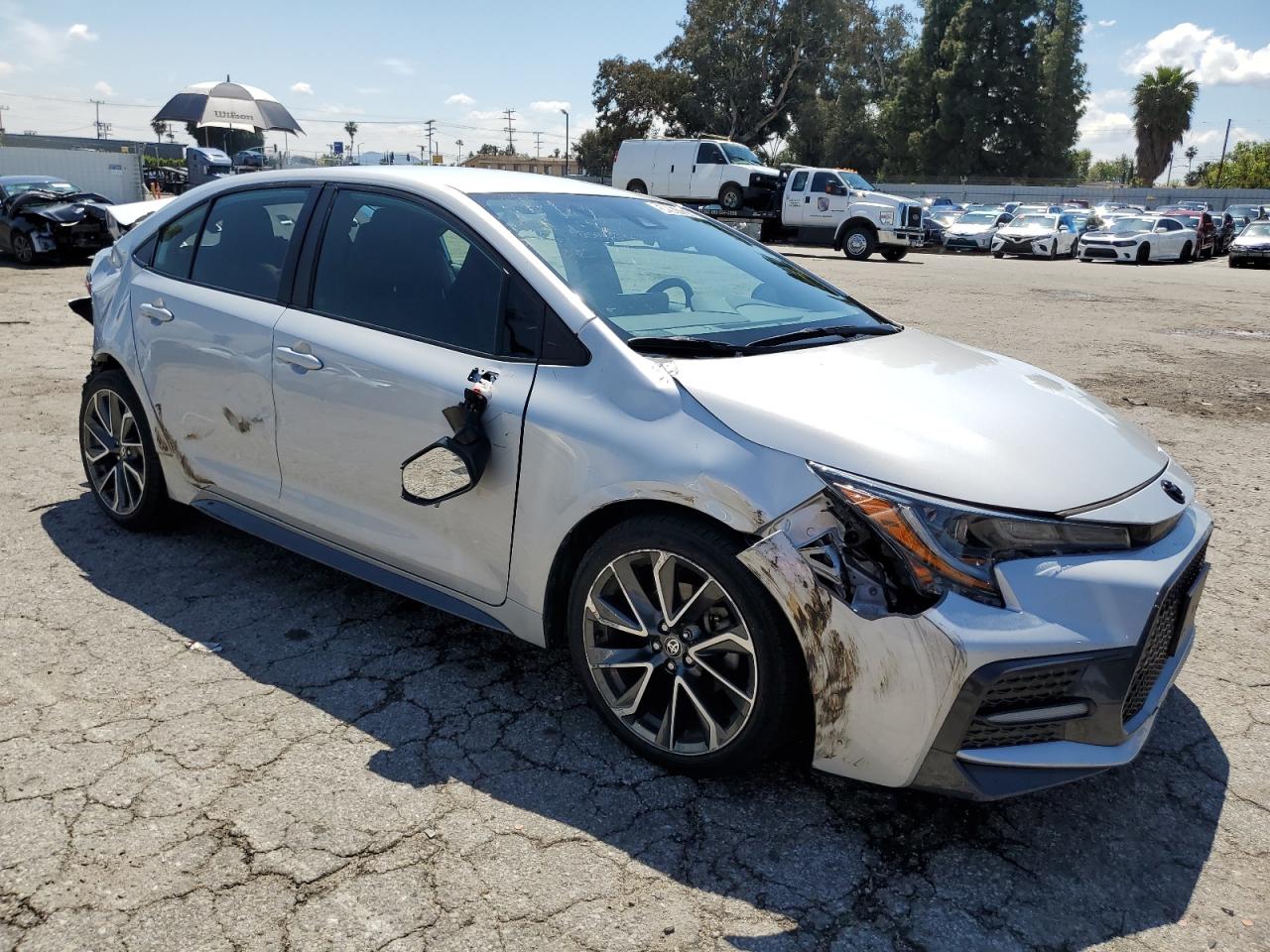 2022 TOYOTA COROLLA SE VIN:5YFS4MCE2NP098604