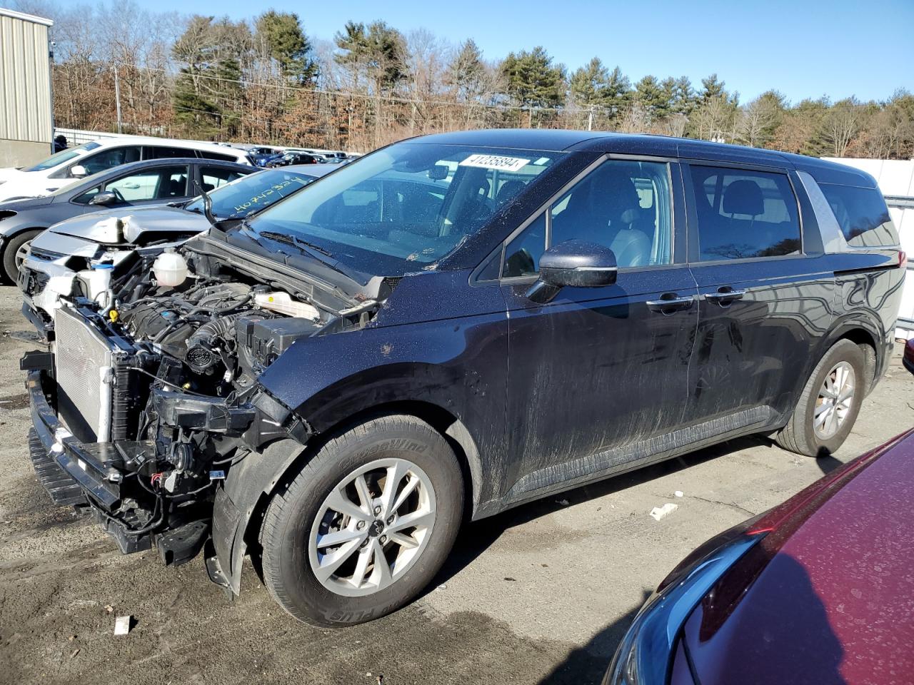 2022 KIA CARNIVAL LX VIN:KNDNB4H35N6168954