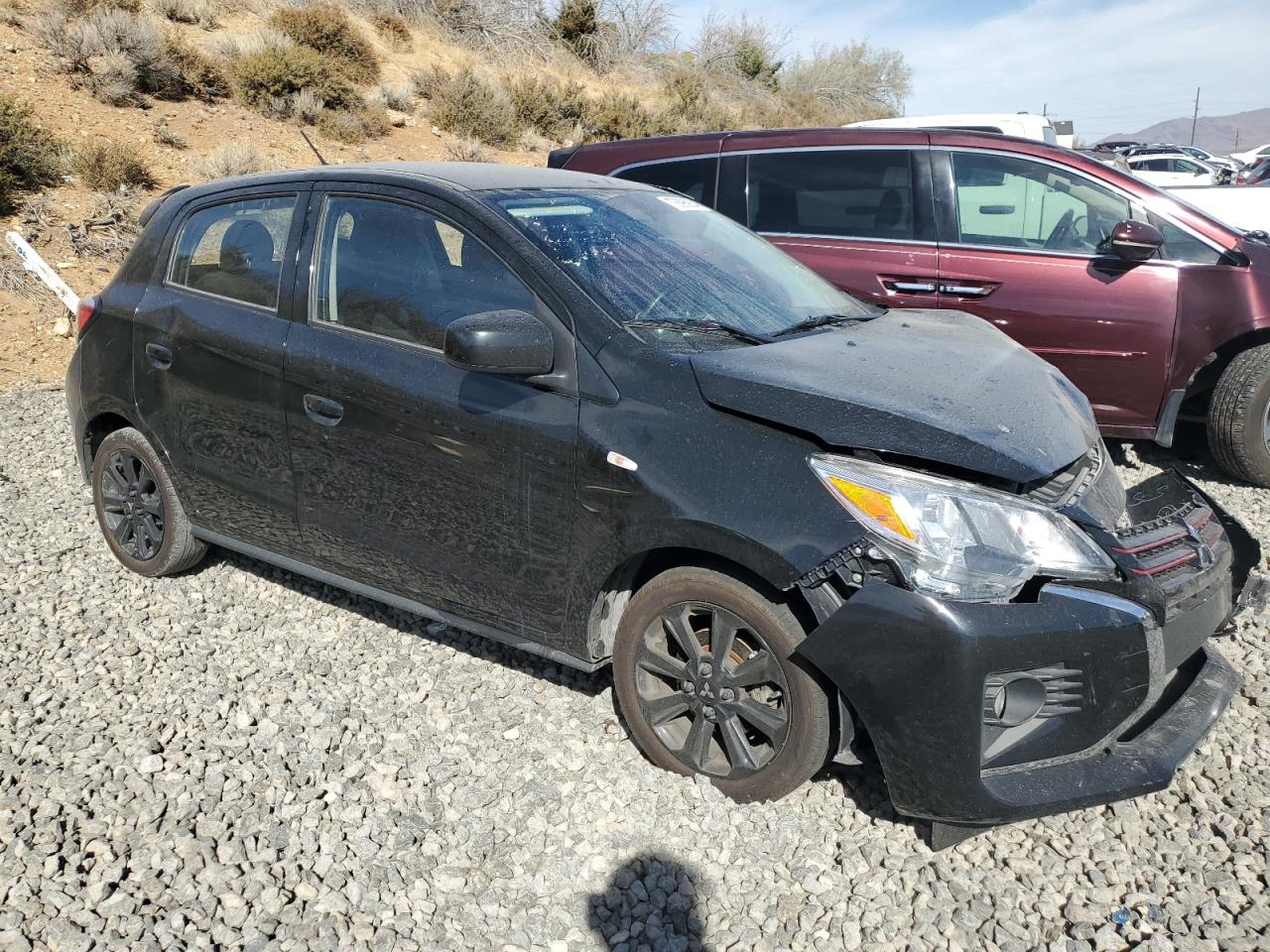 2022 MITSUBISHI MIRAGE SE VIN:ML32AWHJ7NH006900