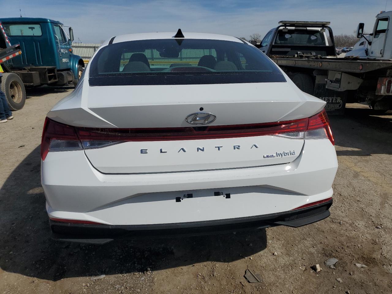 2023 HYUNDAI ELANTRA BLUE VIN:KMHLM4AJ1PU091987