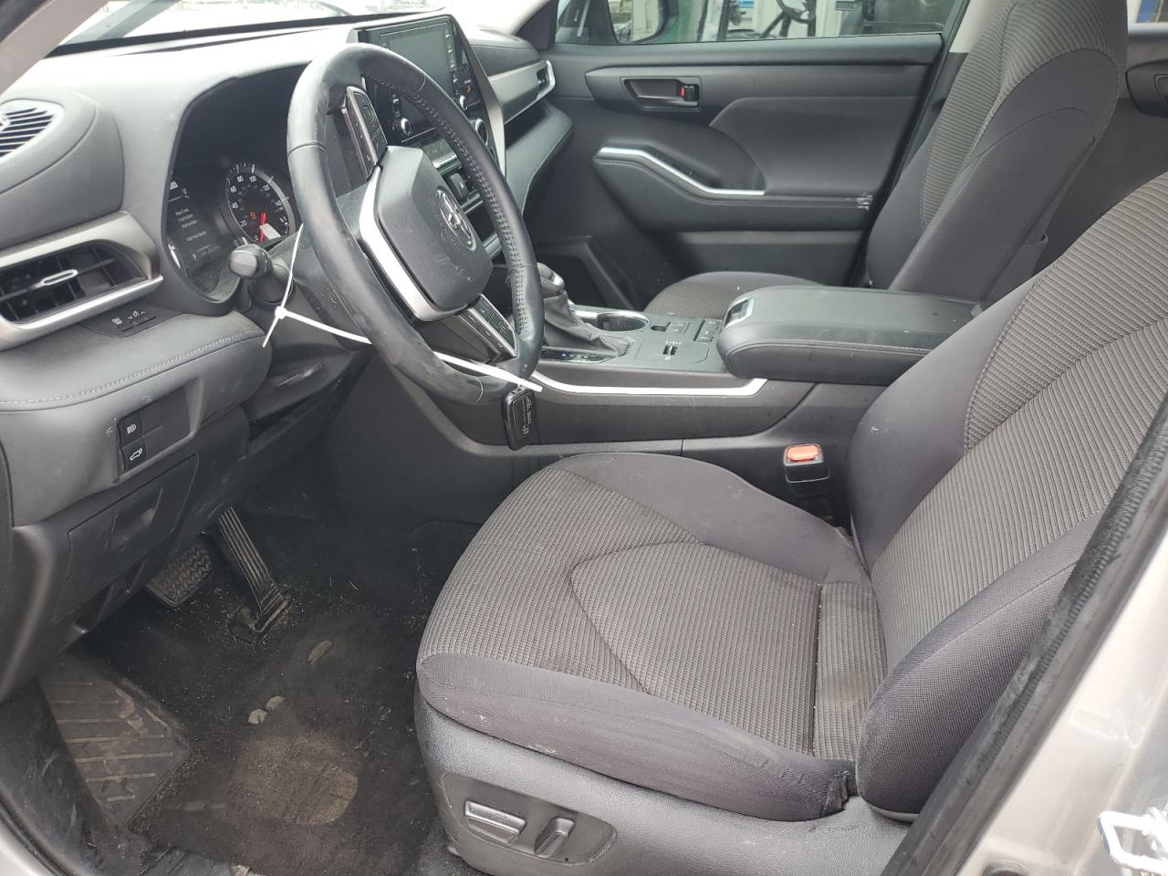 2022 TOYOTA HIGHLANDER L VIN:5TDZZRAH2NS557227