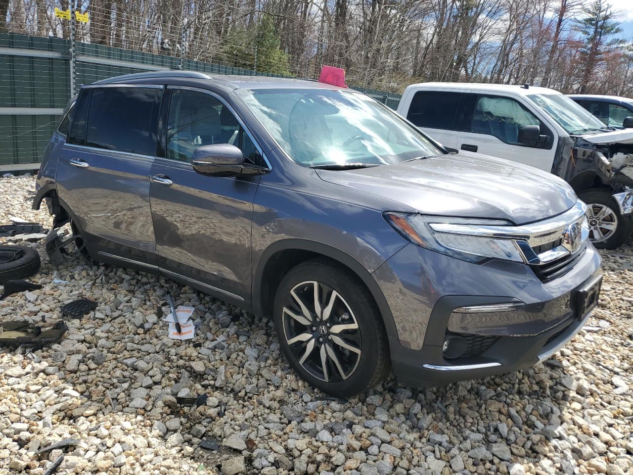 2022 HONDA PILOT TOURING VIN:5FNYF6H67NB029131