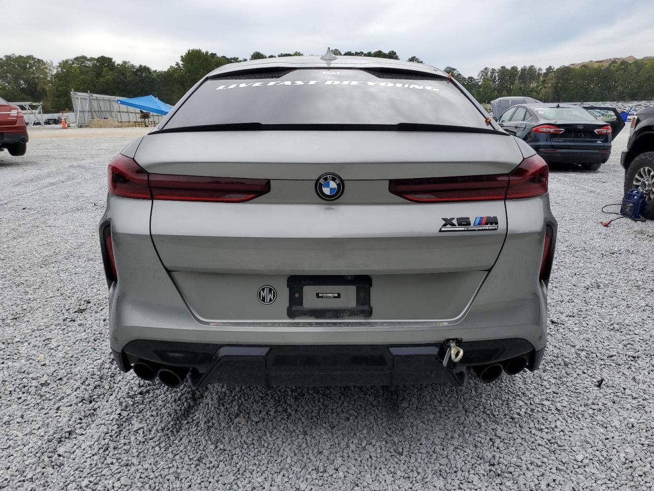 2022 BMW X6 M VIN:5YMCY0C02N9J65981