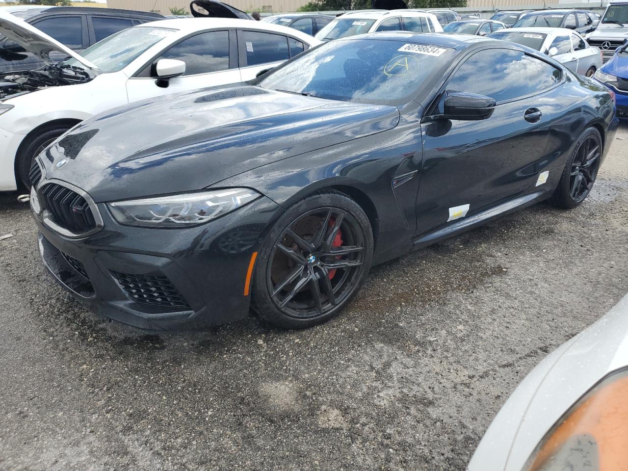 2022 BMW M8  VIN:WBSAE0C01NCK03799