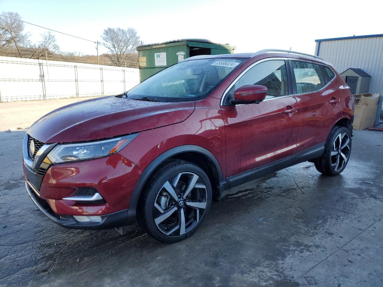 2022 NISSAN ROGUE SPORT SL VIN:JN1BJ1CV4NW340908