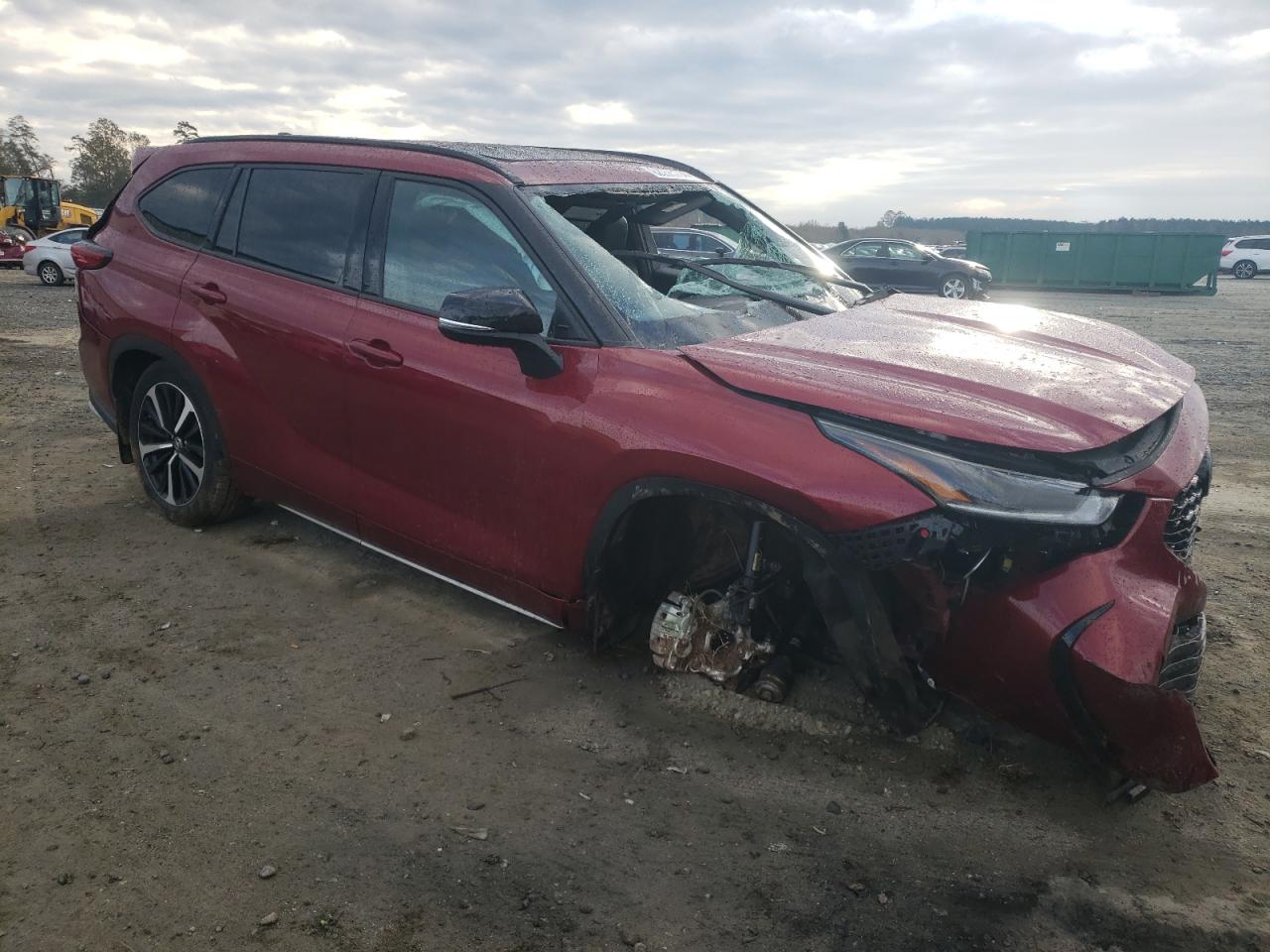 2022 TOYOTA HIGHLANDER XSE VIN:5TDLZRAH4NS101008