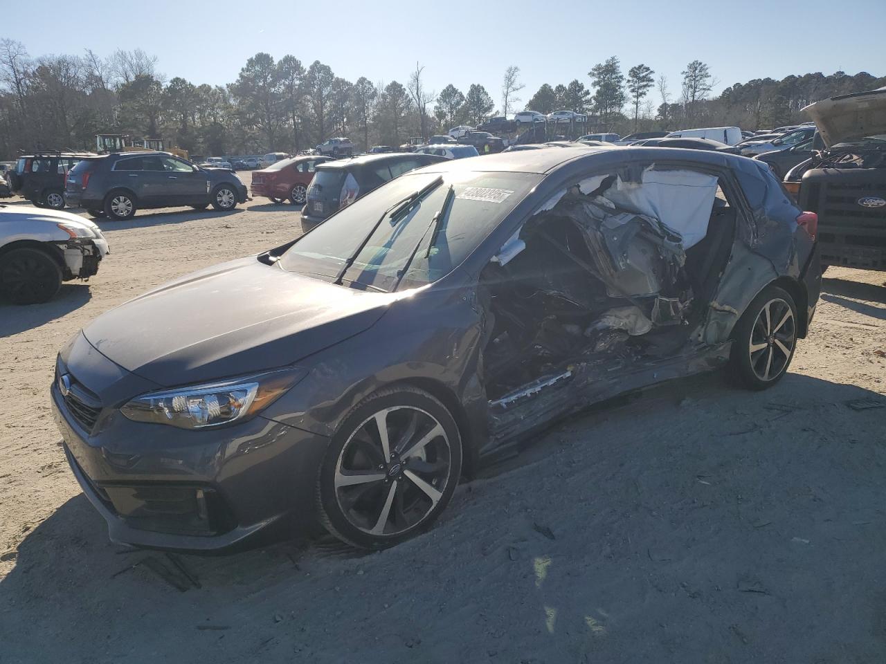 2023 SUBARU IMPREZA SPORT VIN:4S3GTAL67P3721808