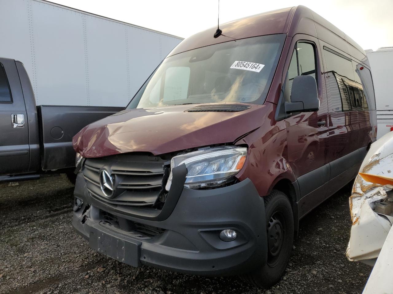 2022 MERCEDES-BENZ SPRINTER 2500 VIN:W1Z4DFHY9NT090071