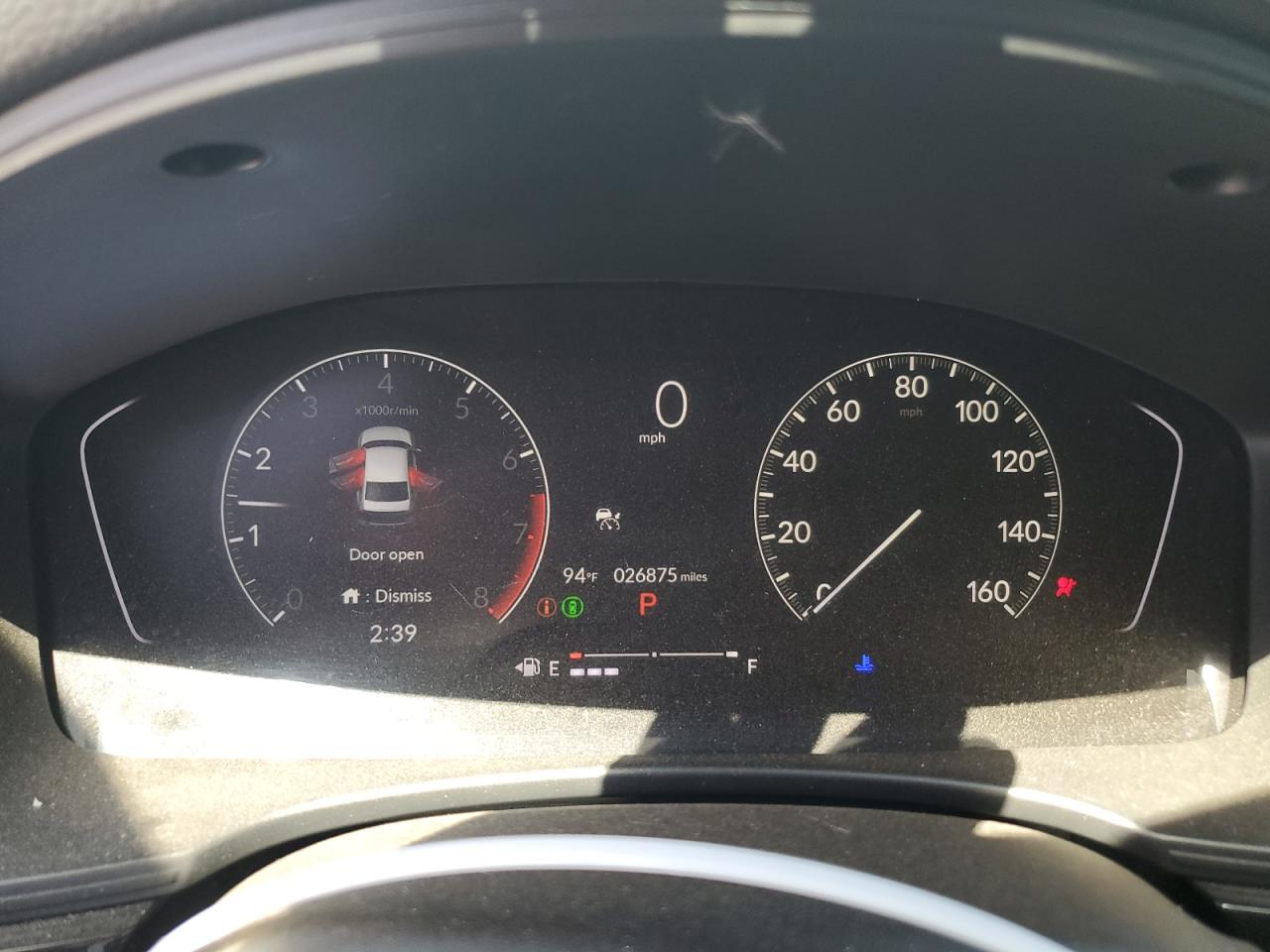 2023 HONDA CIVIC EX VIN:2HGFE1F70PH302983