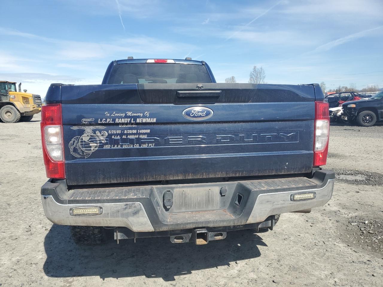 2022 FORD F250 SUPER DUTY VIN:1FT7X2BT9NED00689