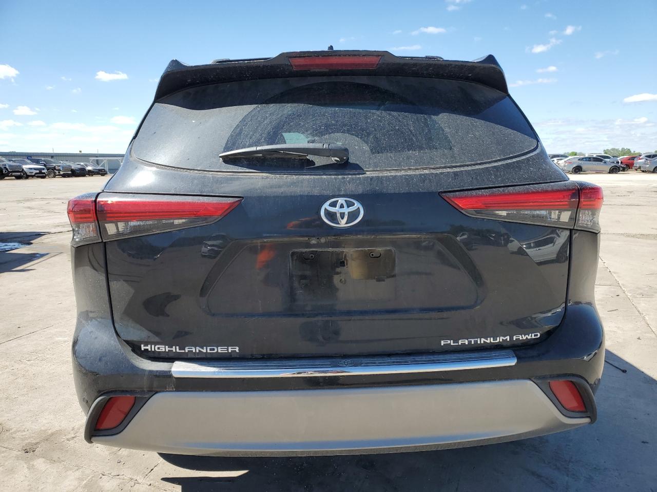 2022 TOYOTA HIGHLANDER PLATINUM VIN:5TDFZRBH6NS184680