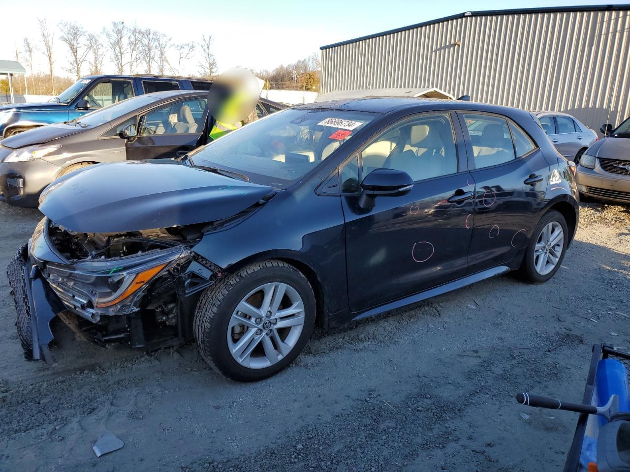 2022 TOYOTA COROLLA SE VIN:JTND4MBE1N3168379