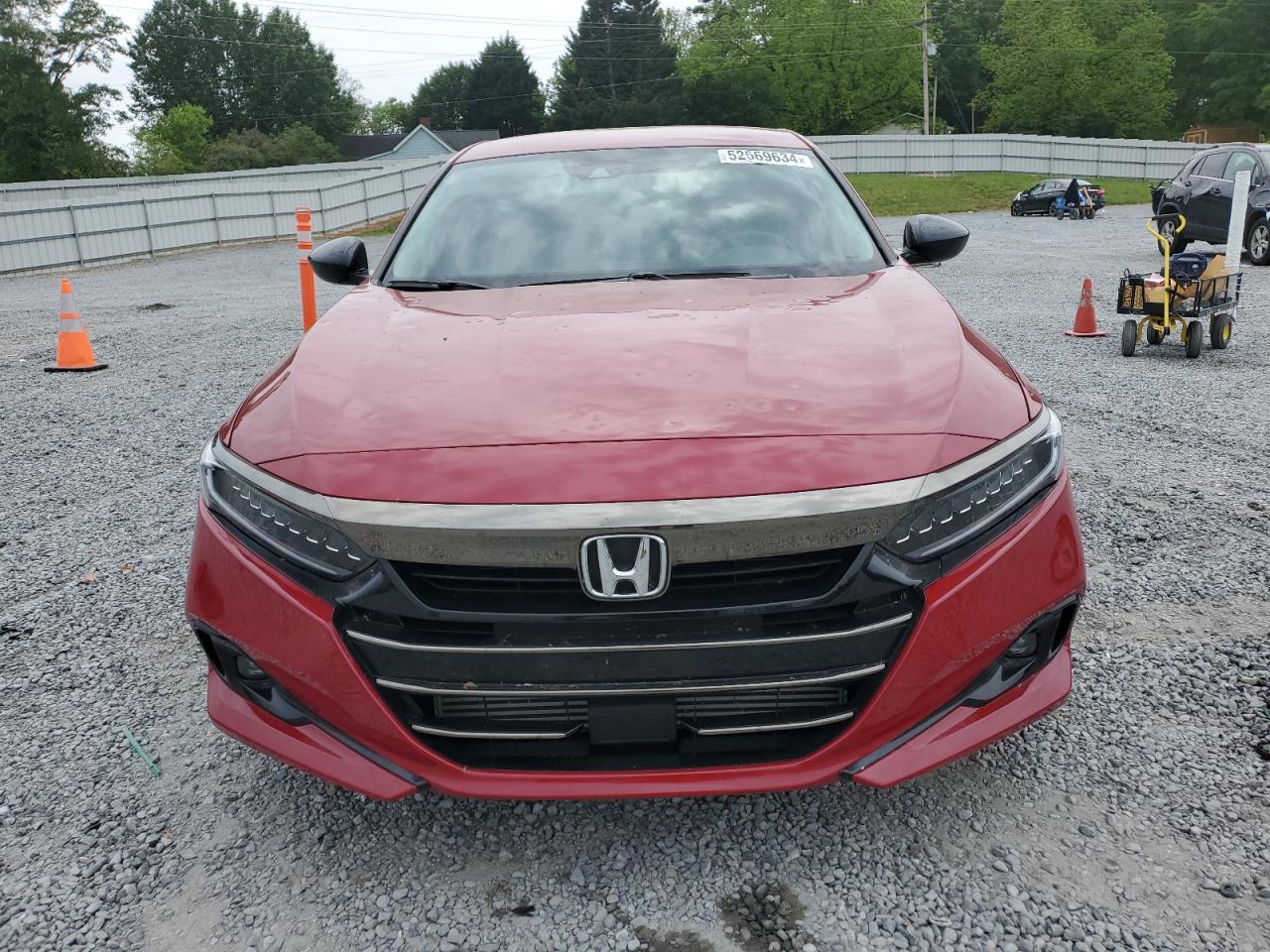 2022 HONDA ACCORD SPORT SE VIN:1HGCV1F41NA039150