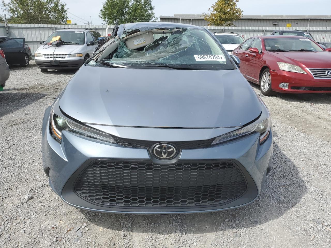 2022 TOYOTA COROLLA LE VIN:5YFEPMAE6NP308788