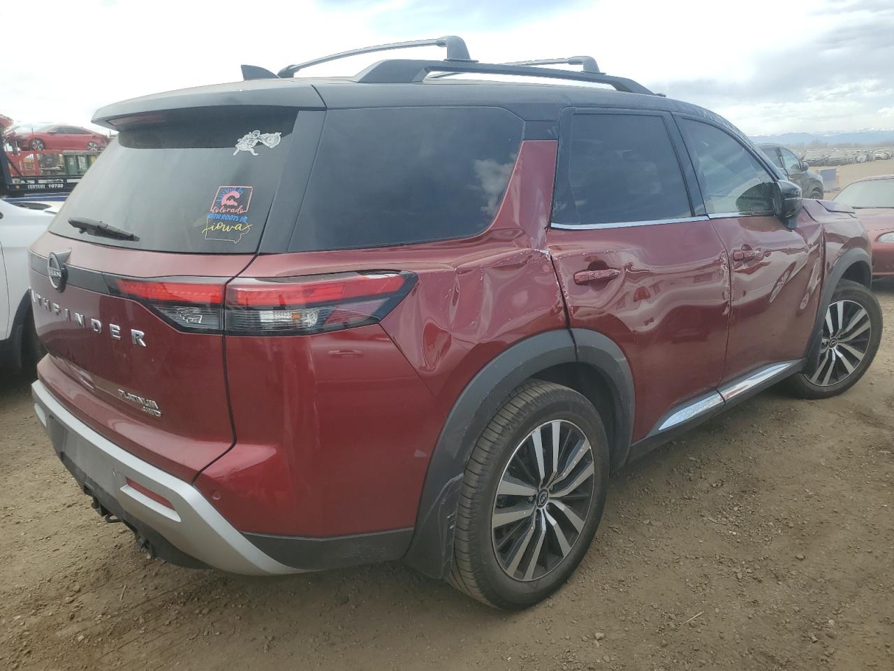 2023 NISSAN PATHFINDER PLATINUM VIN:5N1DR3DK2PC202041