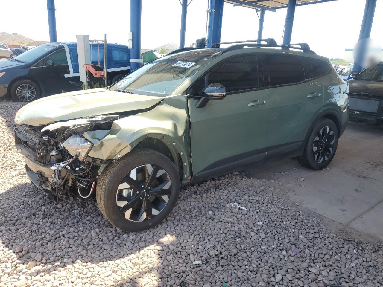 2023 KIA SPORTAGE X LINE VIN:KNDPYDAH3P7027830