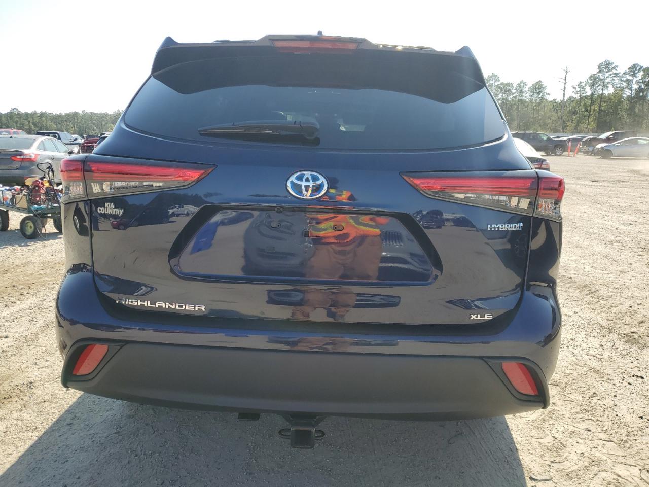 2022 TOYOTA HIGHLANDER HYBRID XLE VIN:5TDGARAH9NS512333