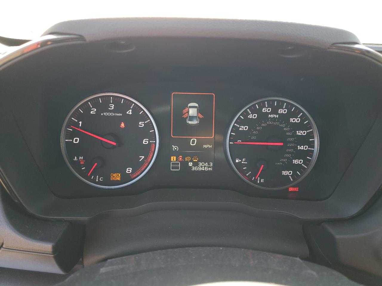 2022 SUBARU WRX PREMIUM VIN:WP1AB29P98LA37275