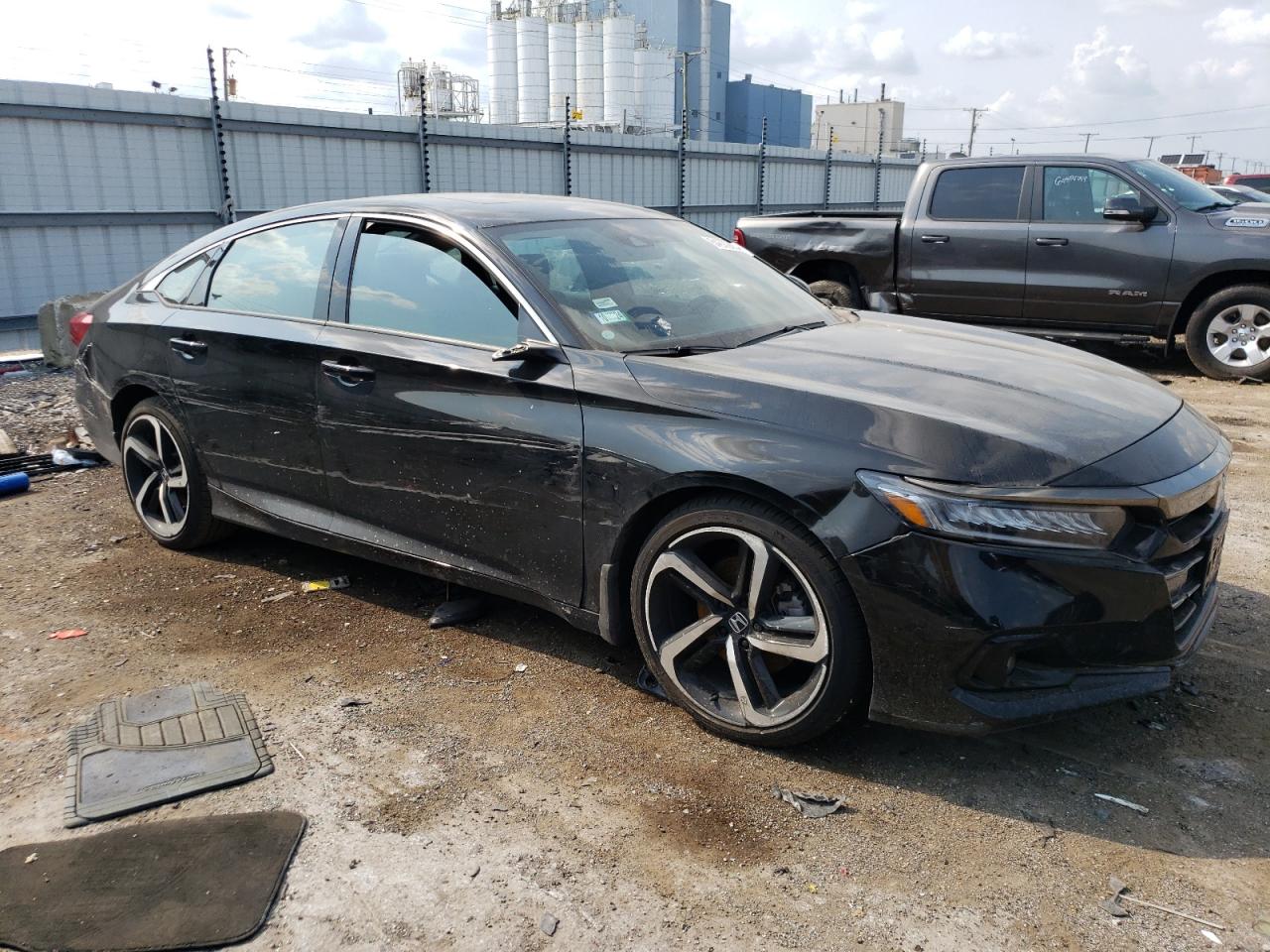 2022 HONDA ACCORD SPORT VIN:1HGCV2F31NA009305