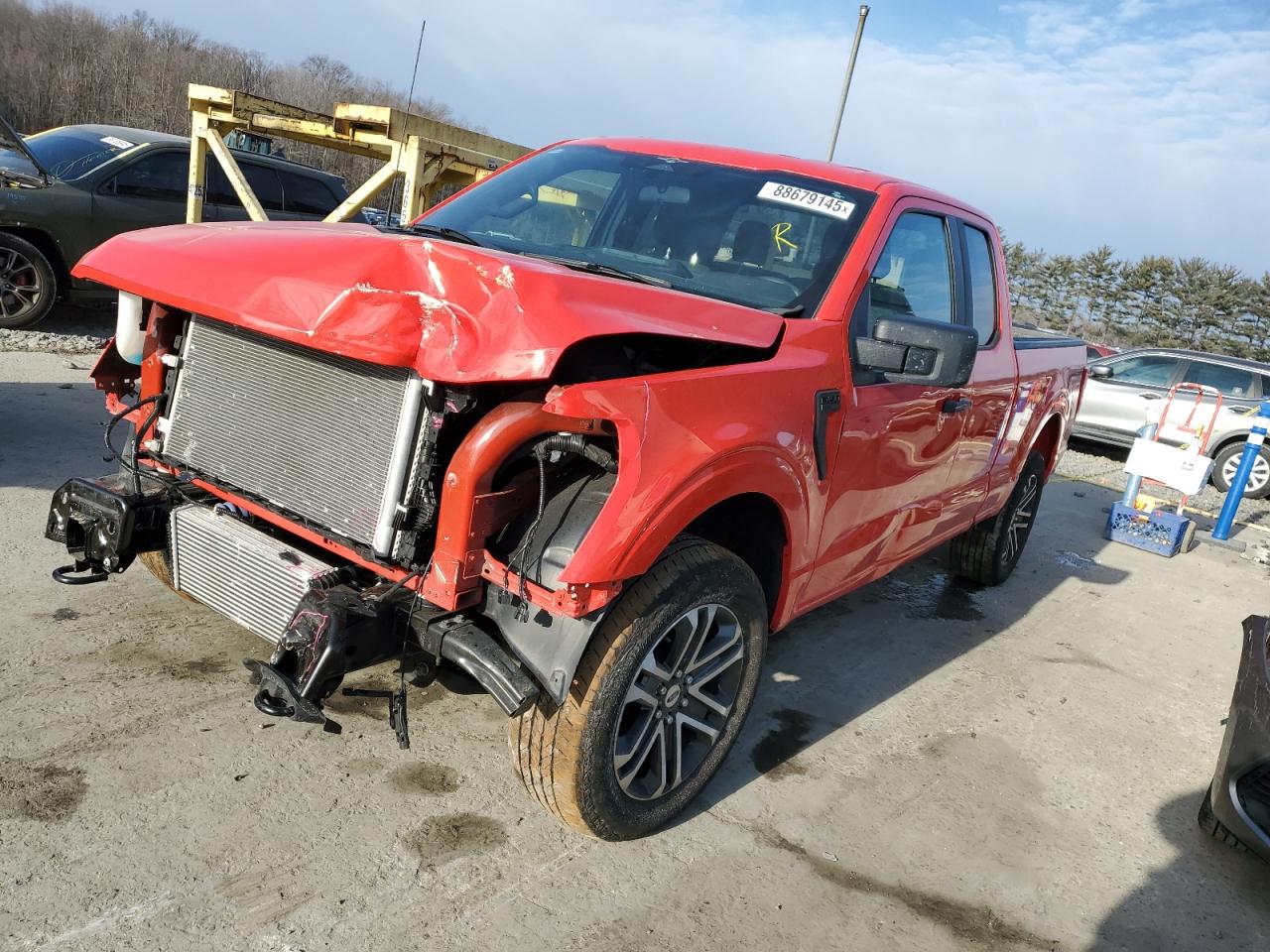 2023 FORD F150 SUPER CAB VIN:1FTEX1EP0PKD77147