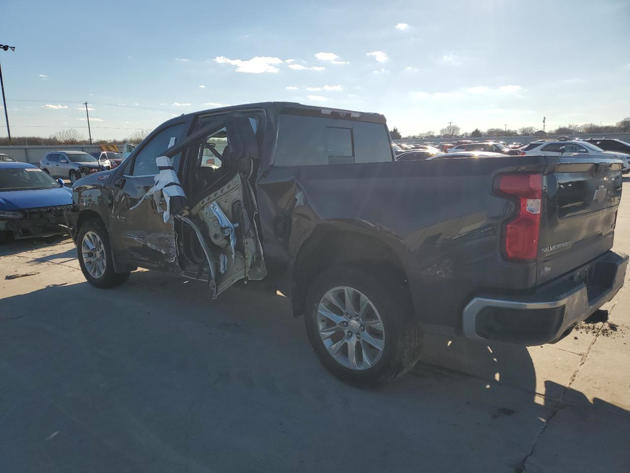 2022 CHEVROLET SILVERADO LTD K1500 LTZ VIN:3GCUYGED9NG107355