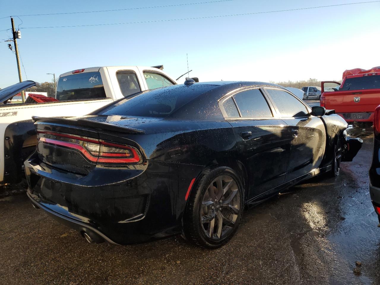 2022 DODGE CHARGER GT VIN:2C3CDXHG1NH267439