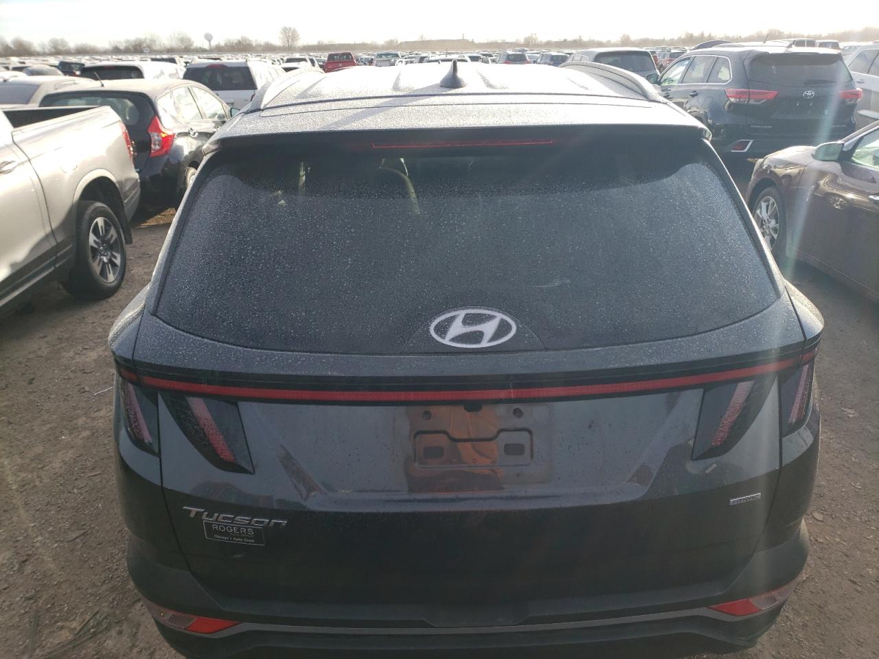 2022 HYUNDAI TUCSON SEL VIN:5NMJBCAEXNH156578